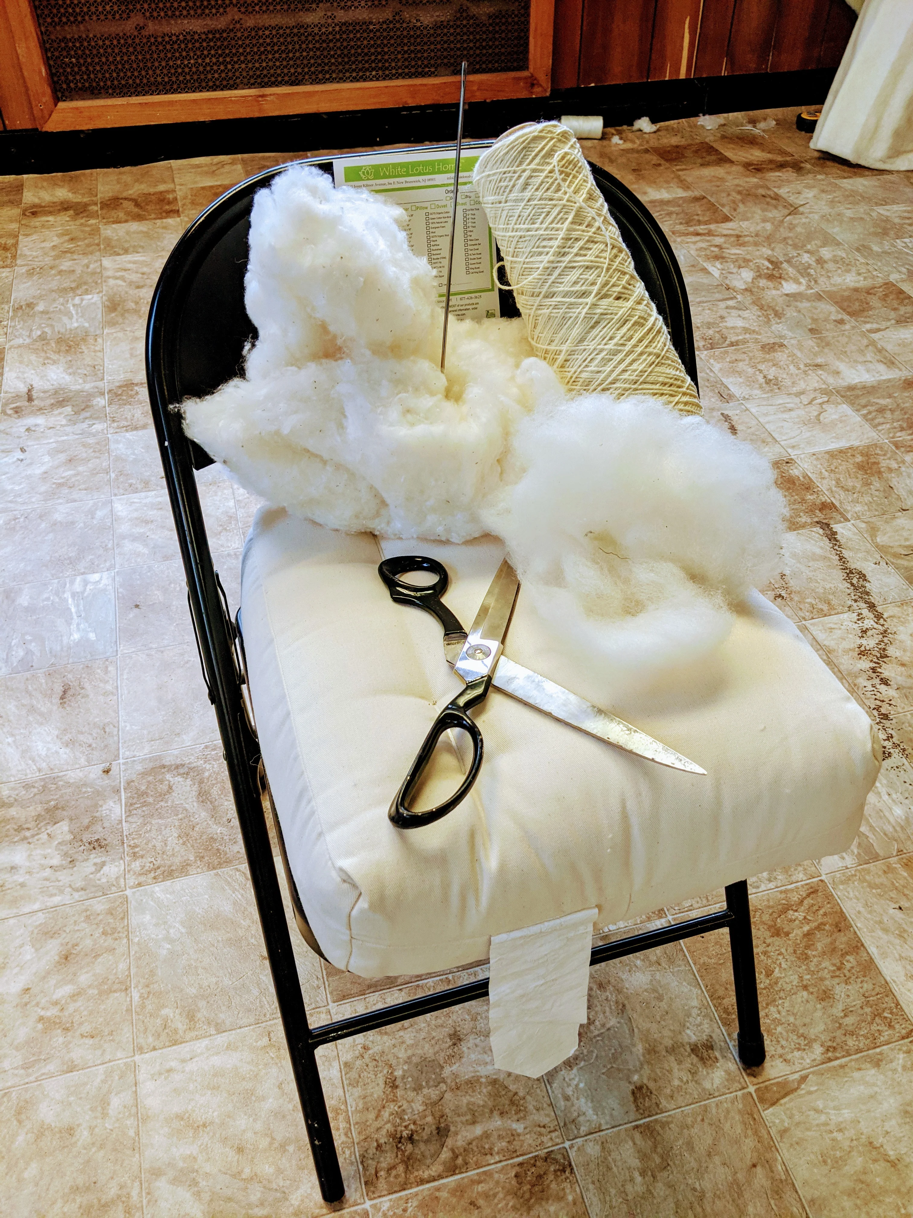 Child's Junior Pillow - 100% Organic Cotton - Image 4